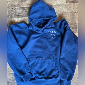 Fleo Hoodie - Medium Navy Blue